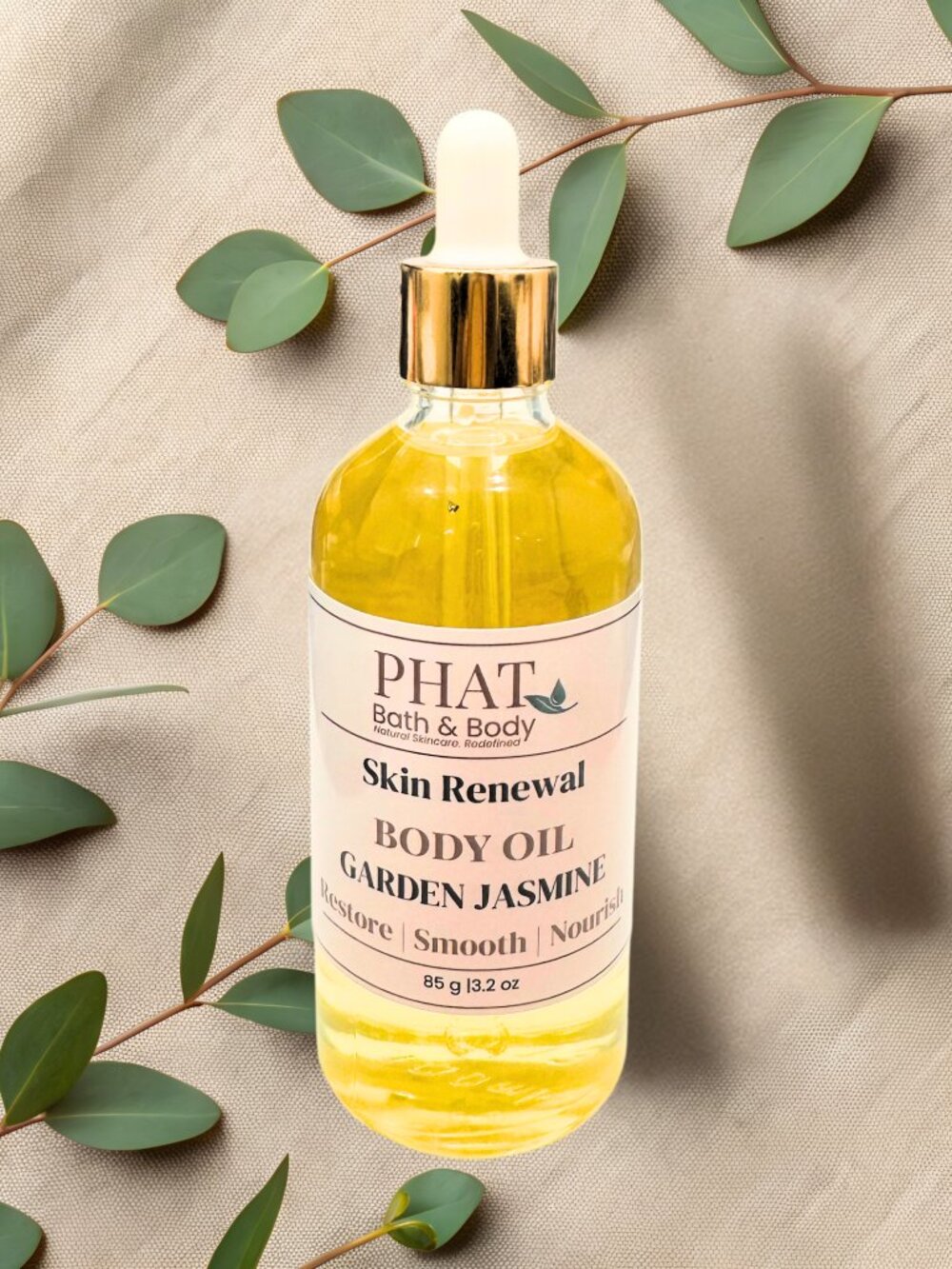 Phat Bath & Body Garden Jasmine Skin Renewal Body Oil